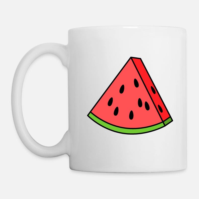 Wassermelone - Tasse - Weiß