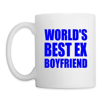 worlds best ex boyfriend - Mug - white - Left