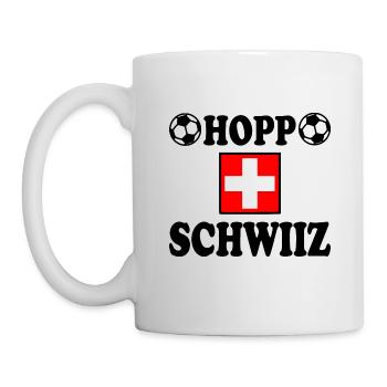 Hopp schwiiz - Mug blanc - blanc - Gauche
