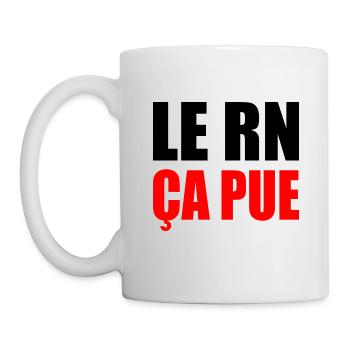 The RN stinks - Mug - white - Left
