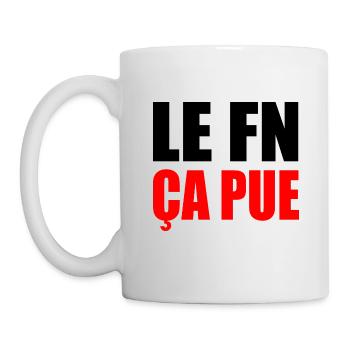 The FN stinks - Mug - white - Left