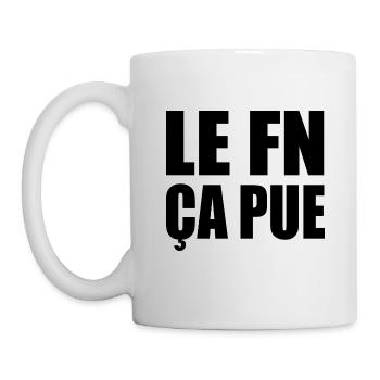 The FN stinks - Mug - white - Left