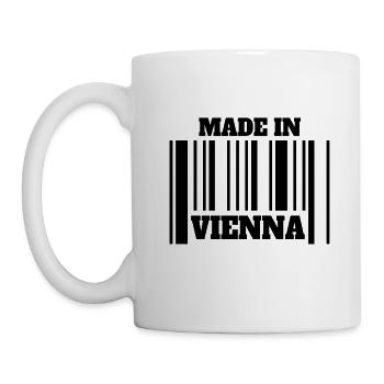MADE IN VIENNA - WIEN - Tasse - Weiß - Links