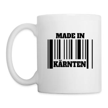 MADE IN KÄRNTEN - Tasse - Weiß - Links