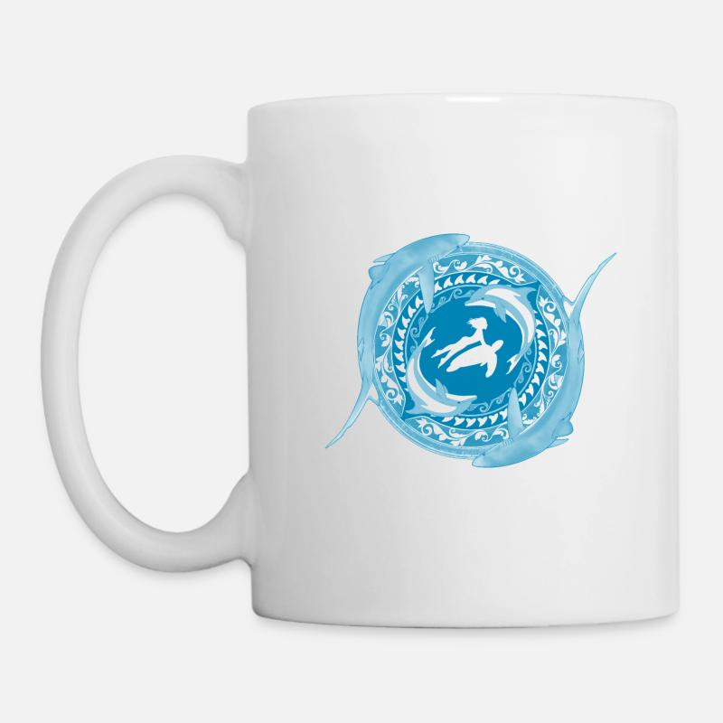 Kind von Poseidon - Tasse - Weiß