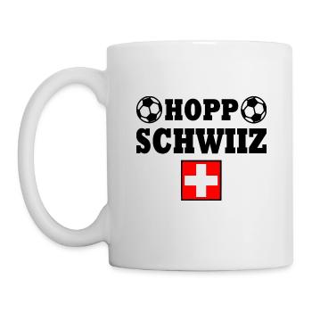 Hopp schwiiz - Mug blanc - blanc - Gauche