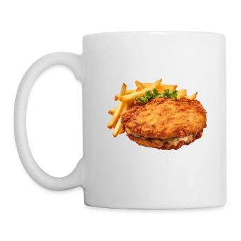 Je ne mange rien qui ait des yeux ! - Mug blanc - blanc - Gauche