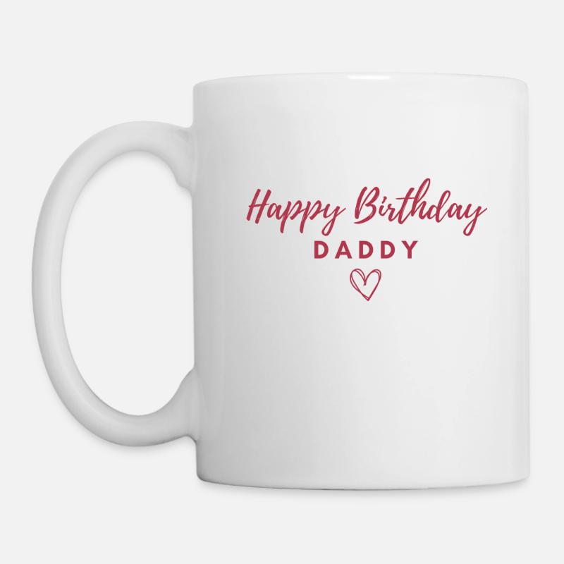 Joyeux anniversaire papa - Mug blanc - blanc