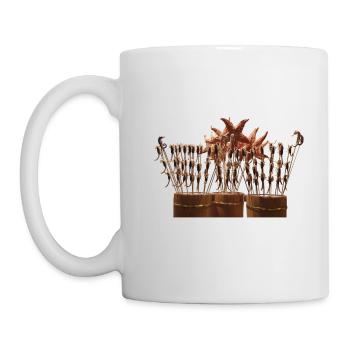 Des milliards de personnes se nourrissent d’insectes - Mug blanc - blanc - Gauche