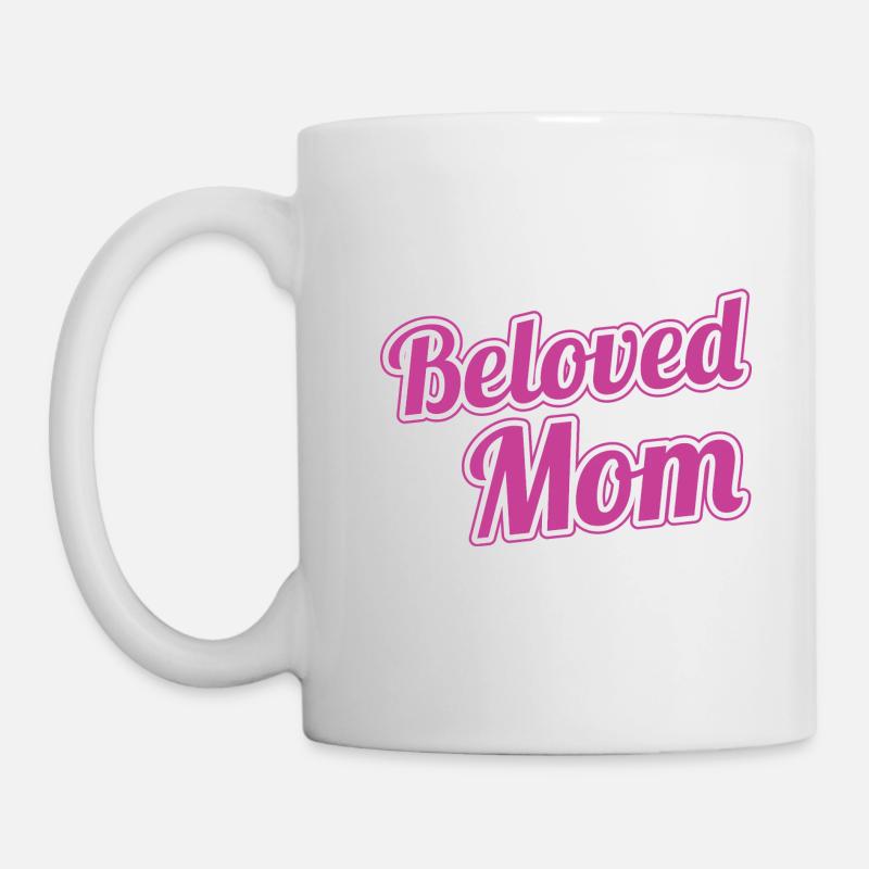 Maman bien-aimée - Mug blanc - blanc