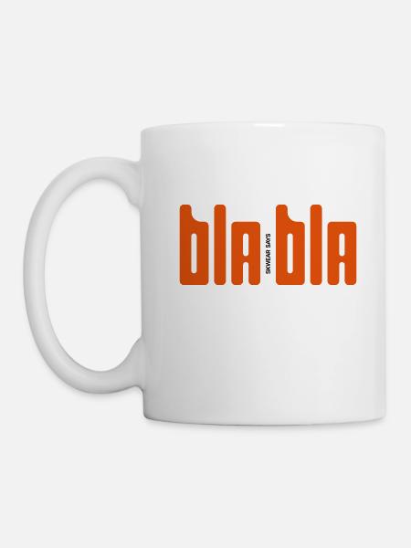 Bla bla - Mug - white