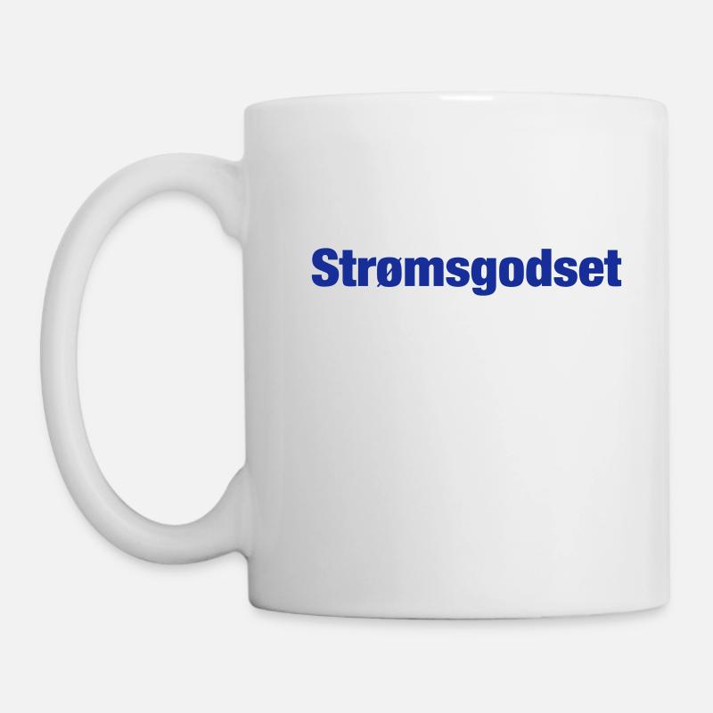 Strømsgodset / Le domaine - Mug blanc - blanc
