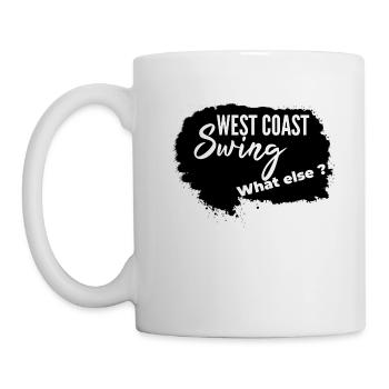 West Coast Swing What Else WCS Westie Gift - Mug - white - Left