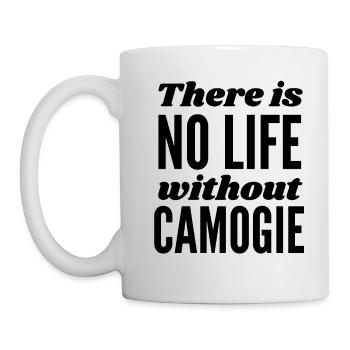 There is no life without camogie. - Mug - white - Left