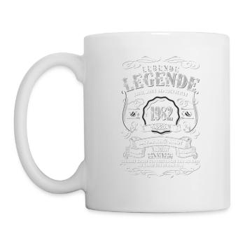 1982 40e anniversaire 1982 millésime - Mug blanc - blanc - Gauche