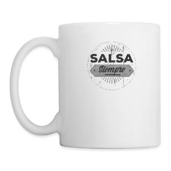 Salsa Dancing Salsa Music Salsa siempre - Mug blanc - blanc - Gauche