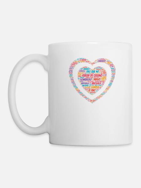 Rueda de Casino Salsa Cuba Dance Salsa Cubana - Tasse - Weiß