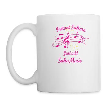 Instant Salsera Salsa dancer Salsera - Mug - white - Left