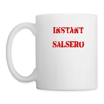 Instant Salsero Just add salsa music - Tasse - Weiß - Links