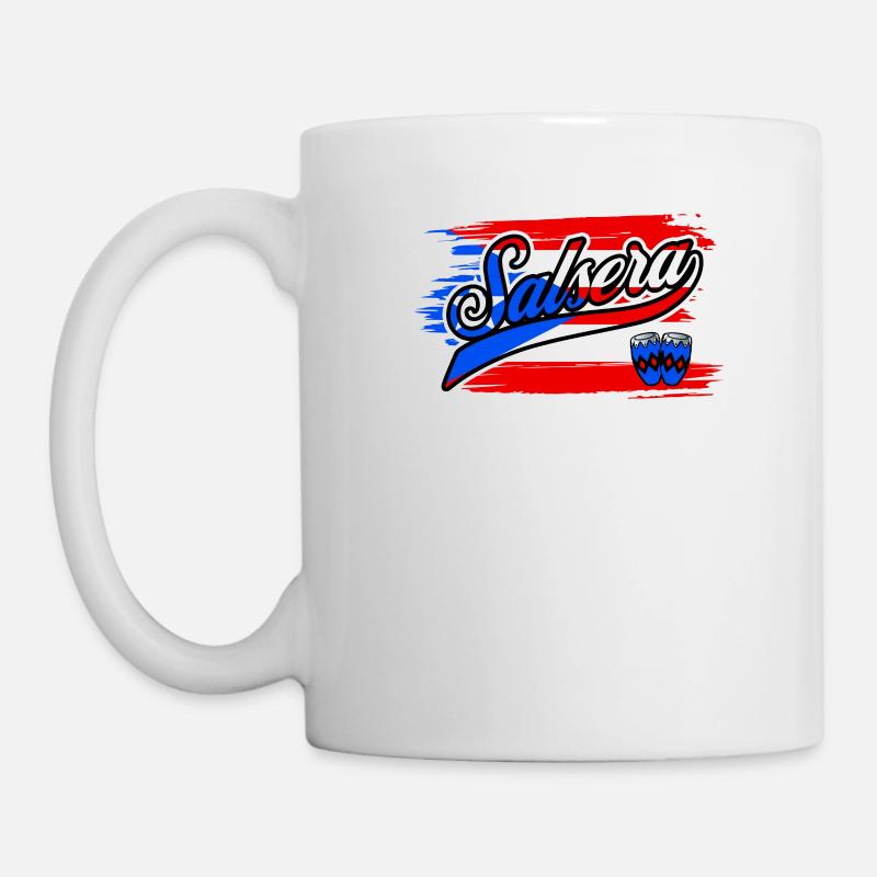 Danseuse de Salsa Salsera Puerto Rico Salsera - Mug blanc - blanc