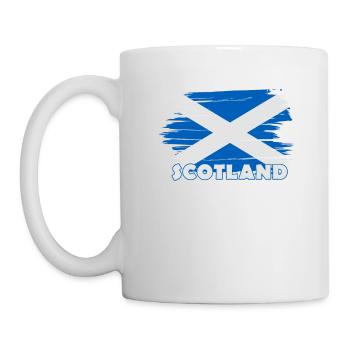 Scotland Flag Scotland Sports - Mug - white - Left