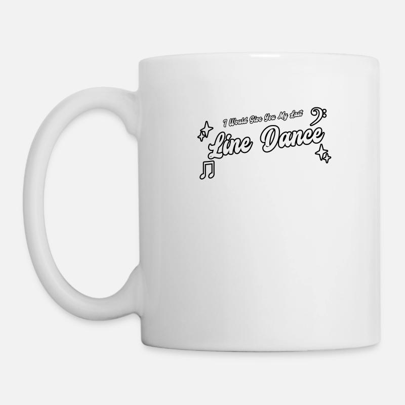 Romantic Line Dance - Tasse - Weiß