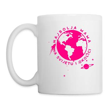 Najbolja mama na Svijetu - Tasse - Weiß - Links