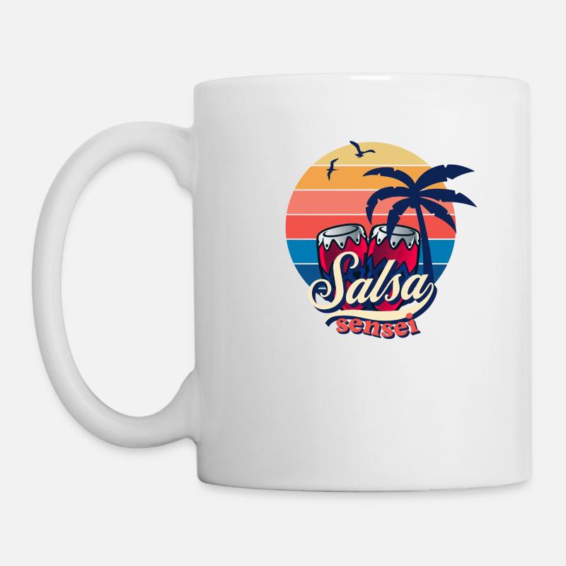 Salsa sensei Musique salsa et danse salsa - Mug blanc - blanc