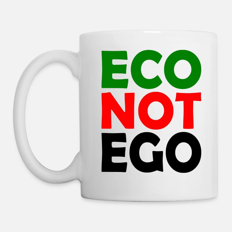 Eco not ego - Mug - white
