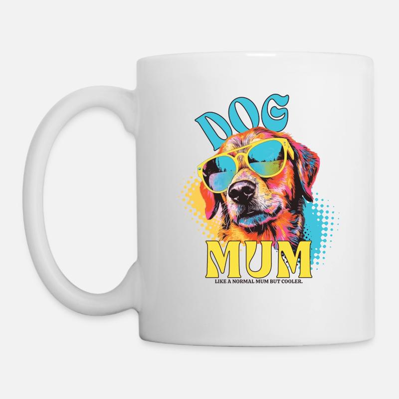 Mama Hund - Tasse - Weiß
