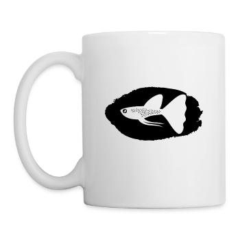 Fish Aquarium Marine Animal Climate Environmental Protection - Mug - white - Left