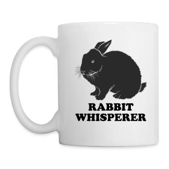 Rabbit Whisperer - Mug - white - Left