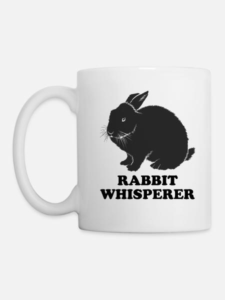 Rabbit Whisperer - Mug - white