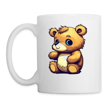 Cute Little Teddy Bear - Mug - white - Left