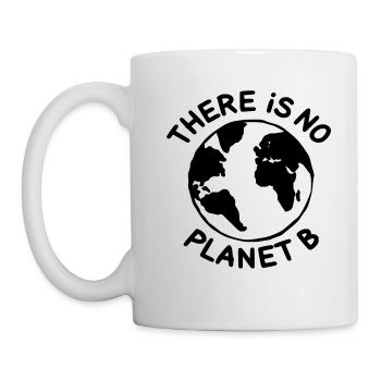 There is no planet B - Tasse - Weiß - Links