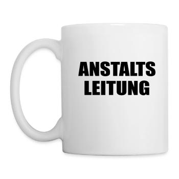 Anstaltsleitung - Tasse - Weiß - Links
