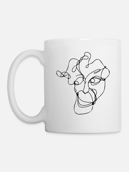 Hipster - Mug blanc - blanc