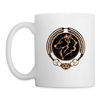 Fenris Wolf - Mug blanc - blanc - Gauche