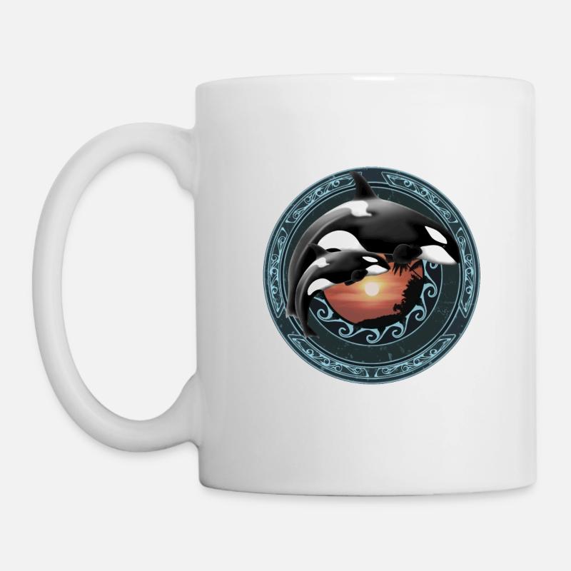 Orca Killerwal - Tasse - Weiß