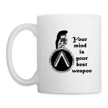 Leonidas Sparta - Mug blanc - blanc - Gauche
