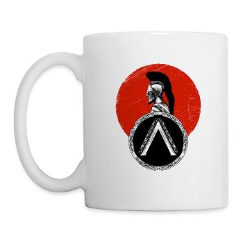 Leonidas - Mug blanc - blanc - Gauche