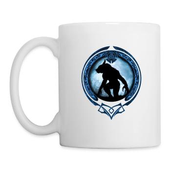 Fenris Werwolf - Mug blanc - blanc - Gauche