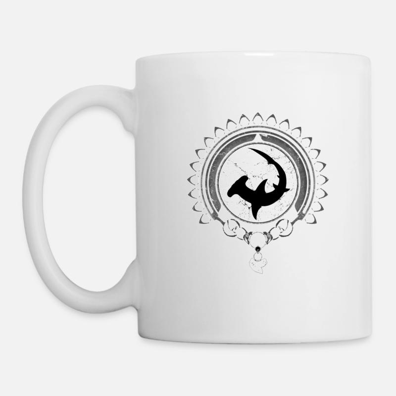 Hammerhai - Tasse - Weiß