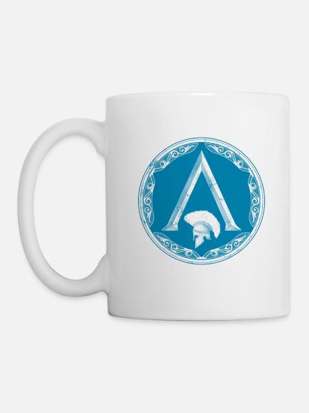 Sparta Symbol - Tasse - Weiß
