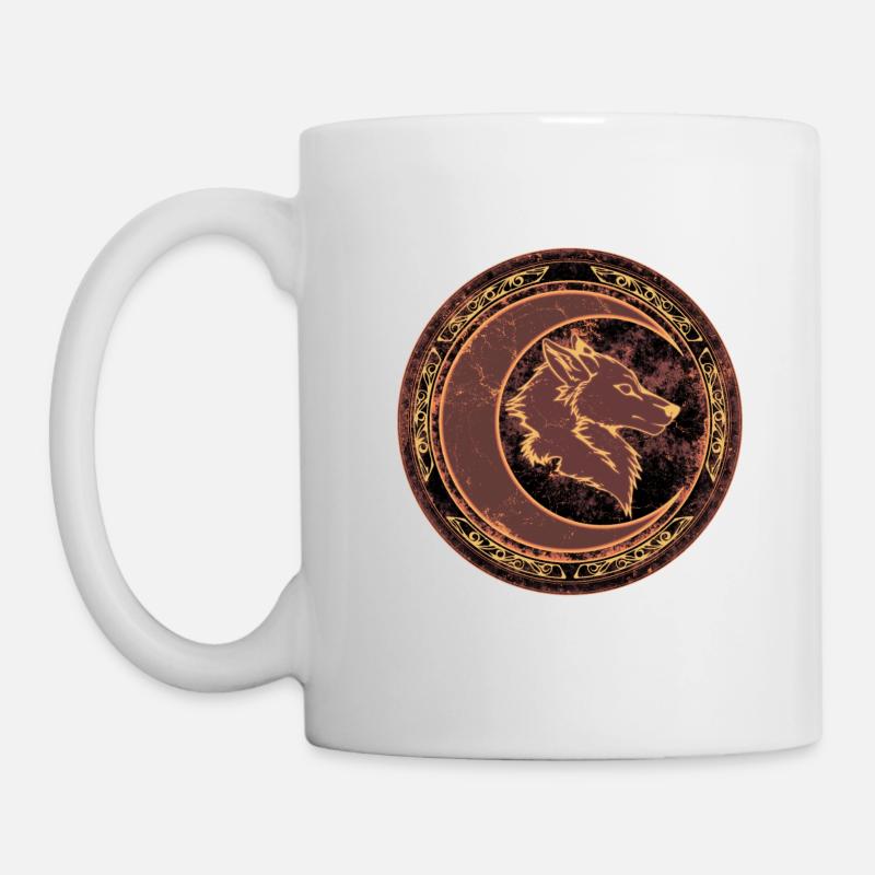 Wolf Mond - Mug - white