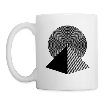PYRAMIDE - Tasse - Weiß - Links