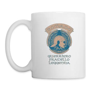 SPQR Römischer Legionär - Tasse - Weiß - Links