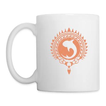 Walhai Polynesisch - Tasse - Weiß - Links