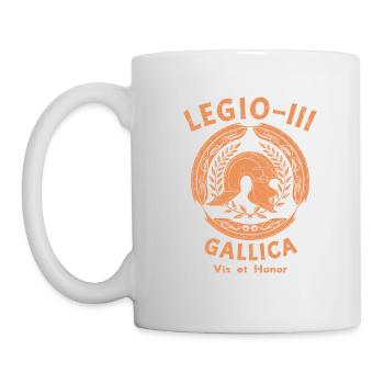 Legio III Gallica - Tasse - Weiß - Links