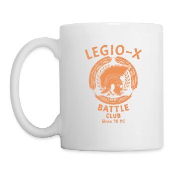 Legio X Battle Club - Tasse - Weiß - Links